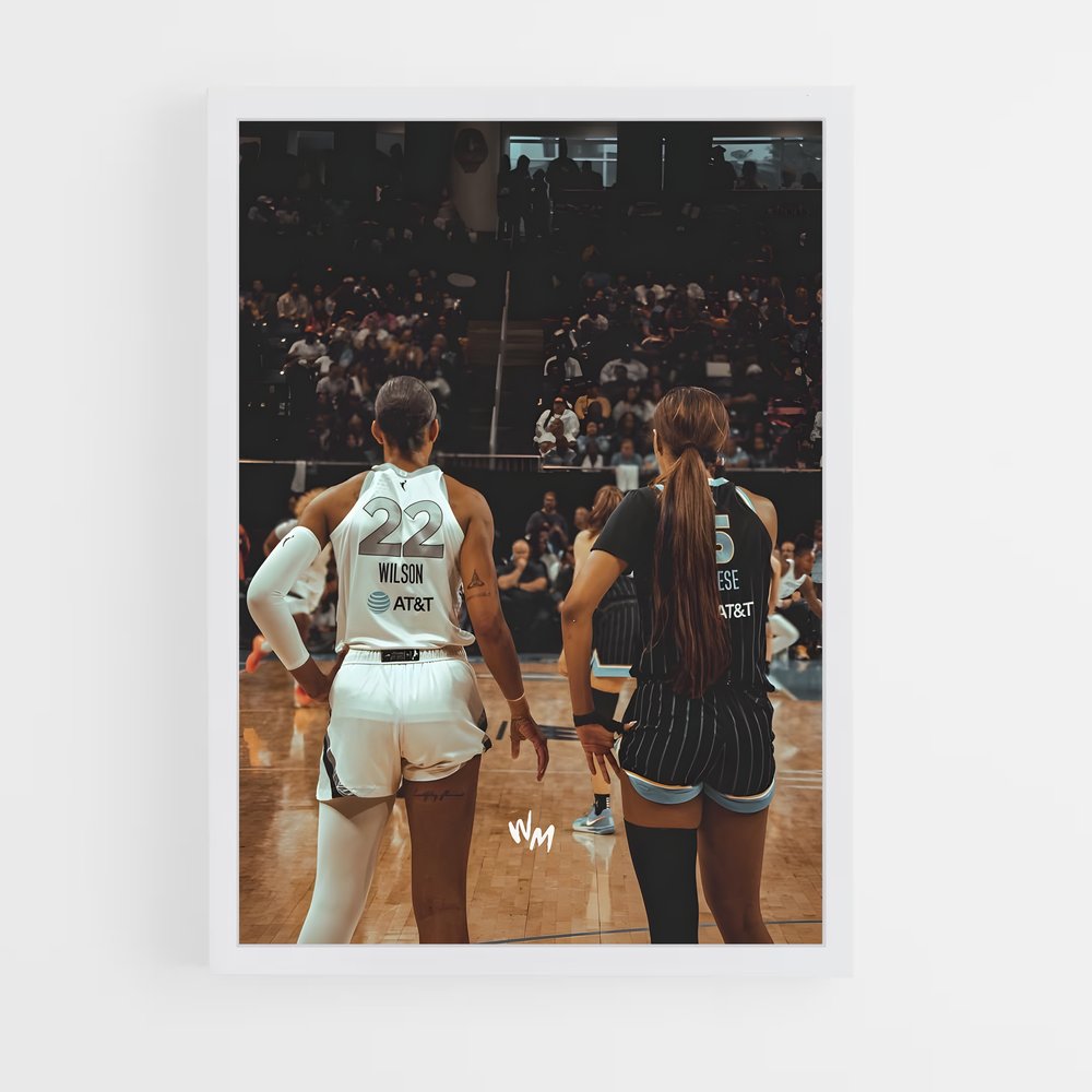 Poster Sheryl swoopes – affiche Basketball (vue 3)